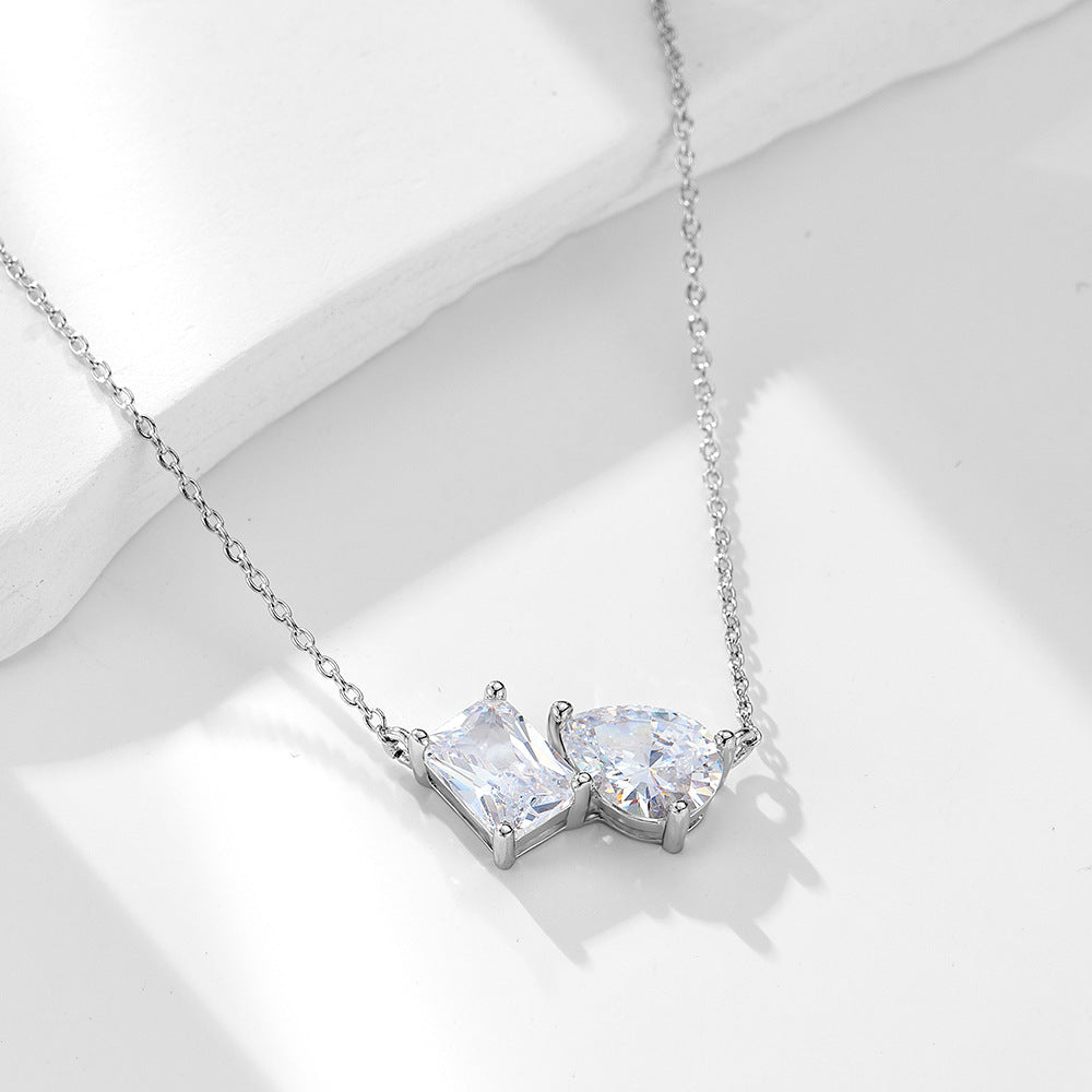 Geometric Glow Necklace Stella Harte