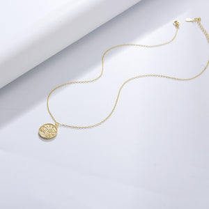 Gilded Zodiac Coin Serenade Necklace