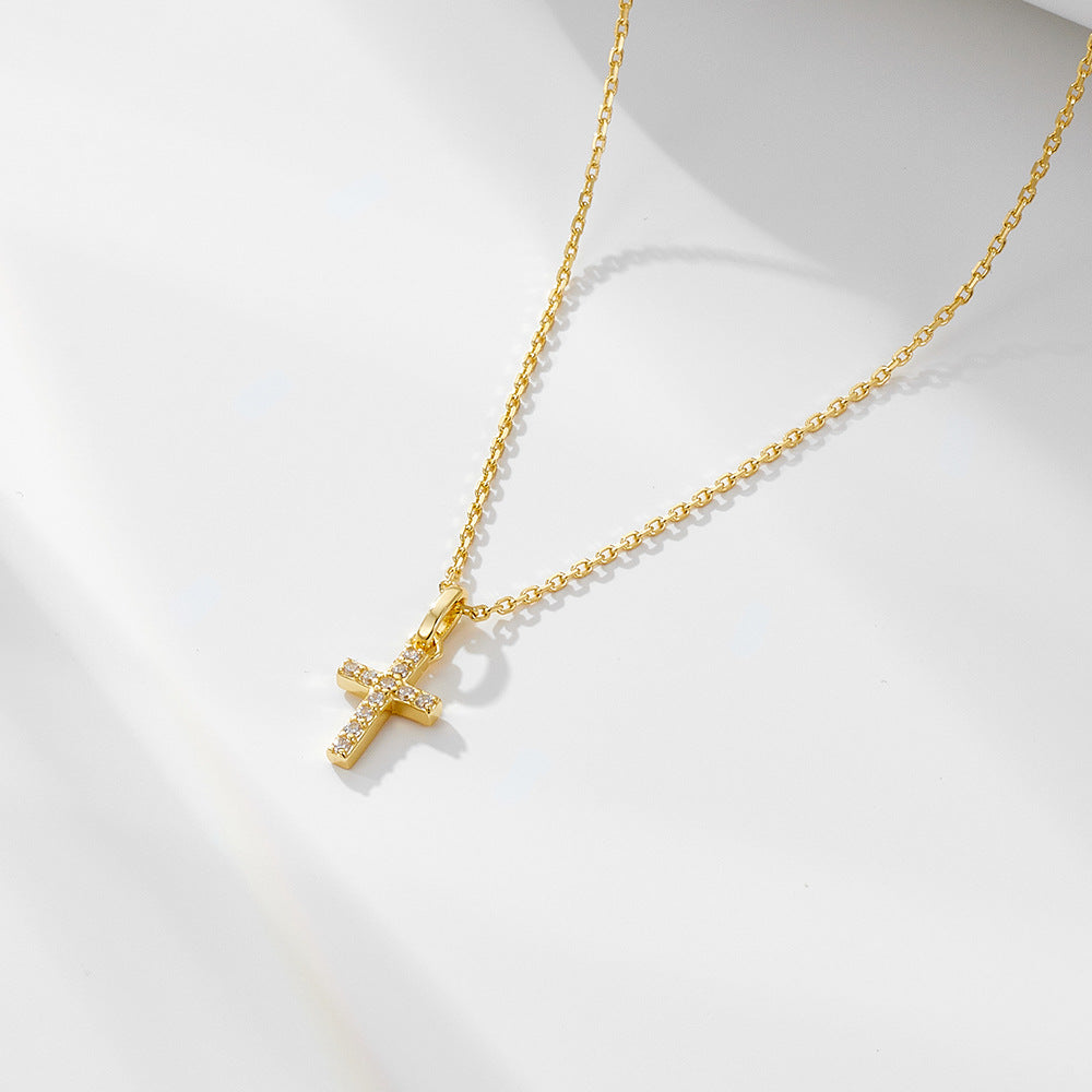 Enchanted Cross Whisper Necklace Stella Harte