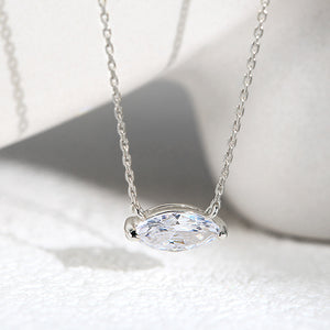 Cat's Eye Zircon Eternal Whisper Necklace