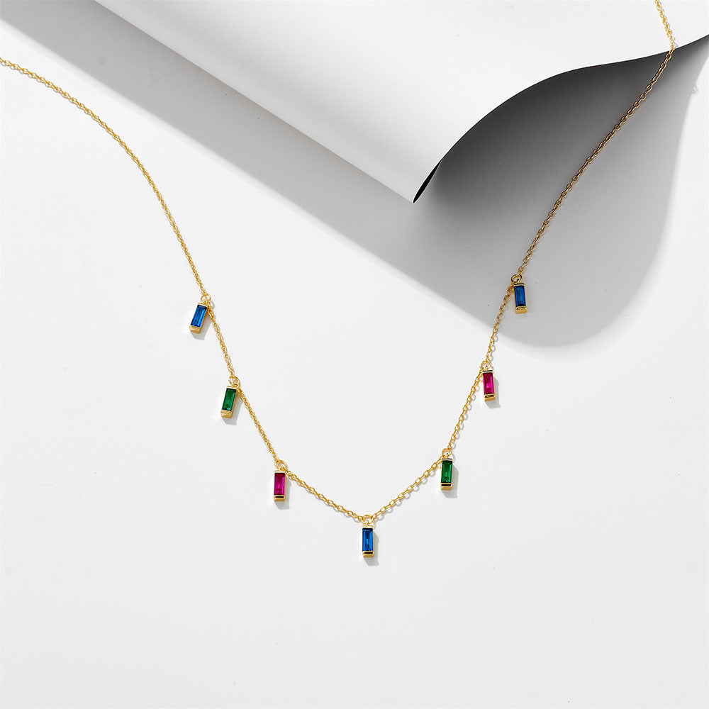 RainbowCube Whisper Necklace Stella Harte
