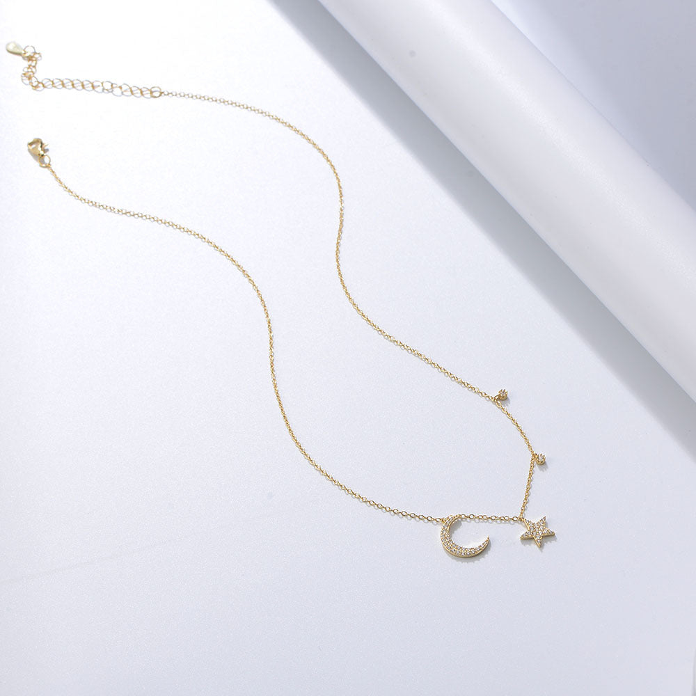 StarryLune Charm Necklace Stella Harte