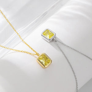 Emma’s OliveGlow Charm Necklace