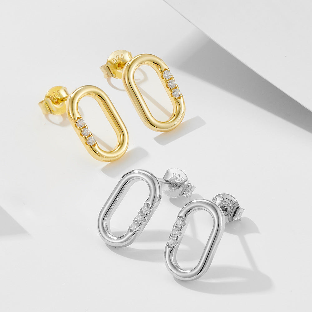 Lila’s U-Sparkle Earrings Stella Harte