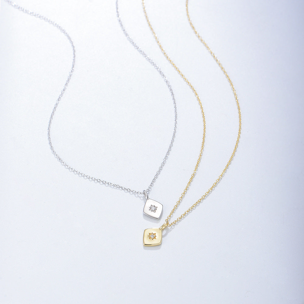 Ava’s RhombusGlow Necklace Stella Harte