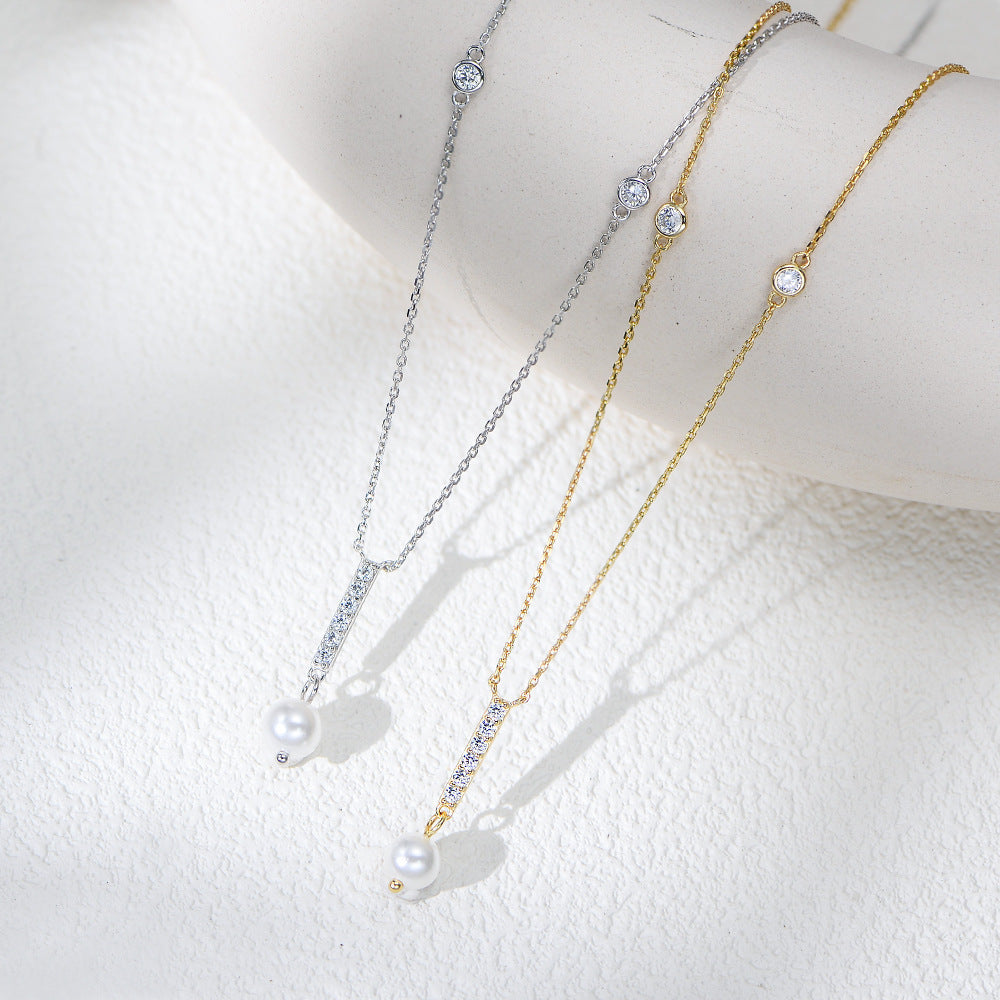 PearlGeo Sparkle Necklace Stella Harte