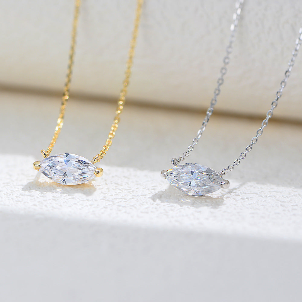 Cat's Eye Zircon Eternal Whisper Necklace
