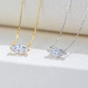 Cat's Eye Zircon Eternal Whisper Necklace