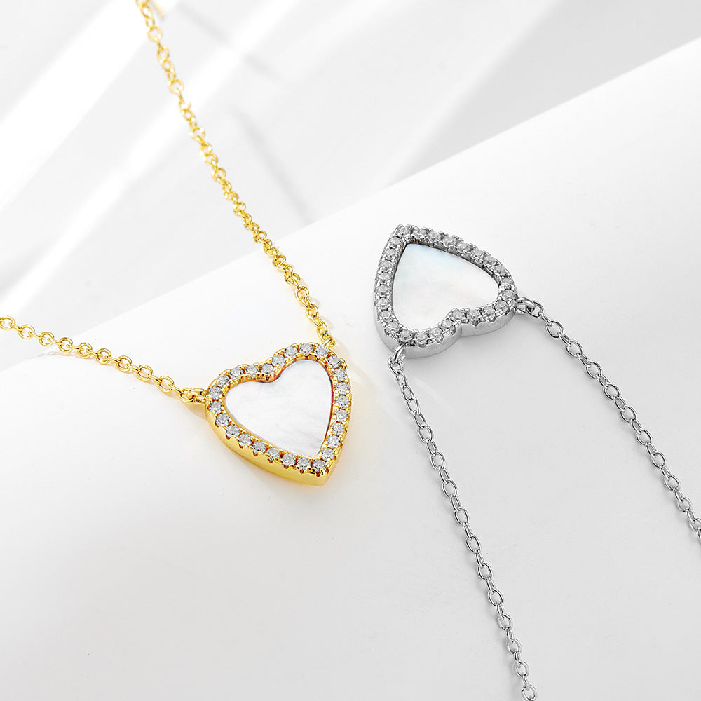 LoveShell Luster Necklace Stella Harte