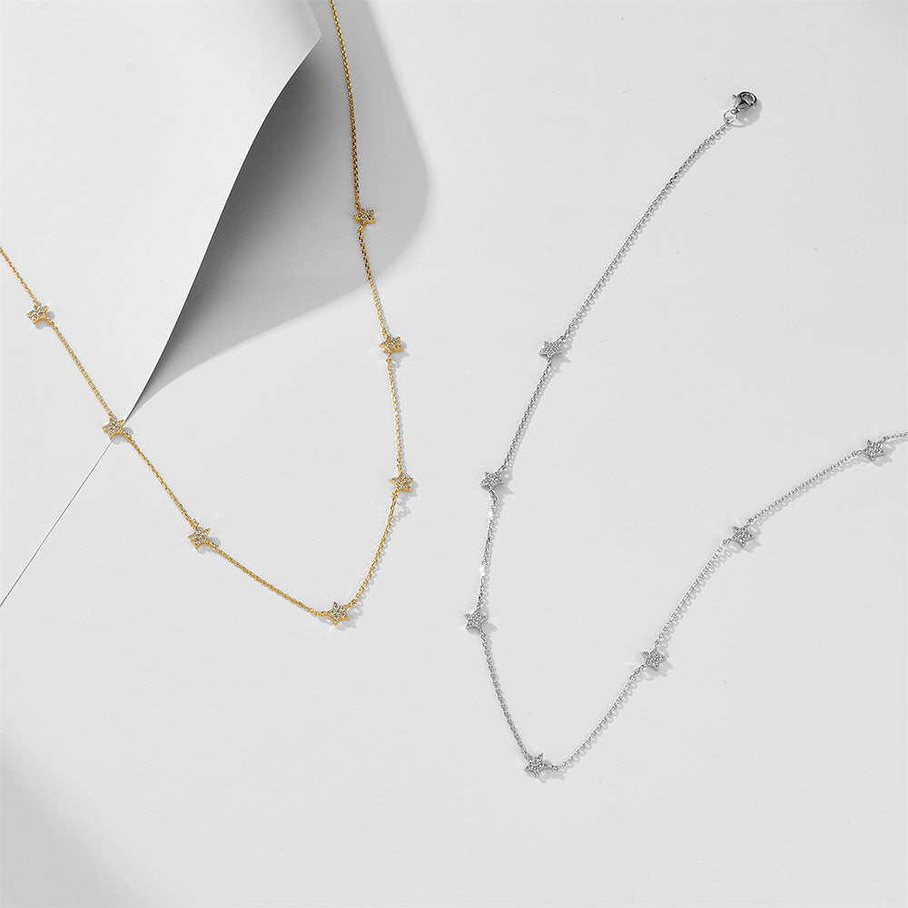 Stella’s Starlit Charm Necklace