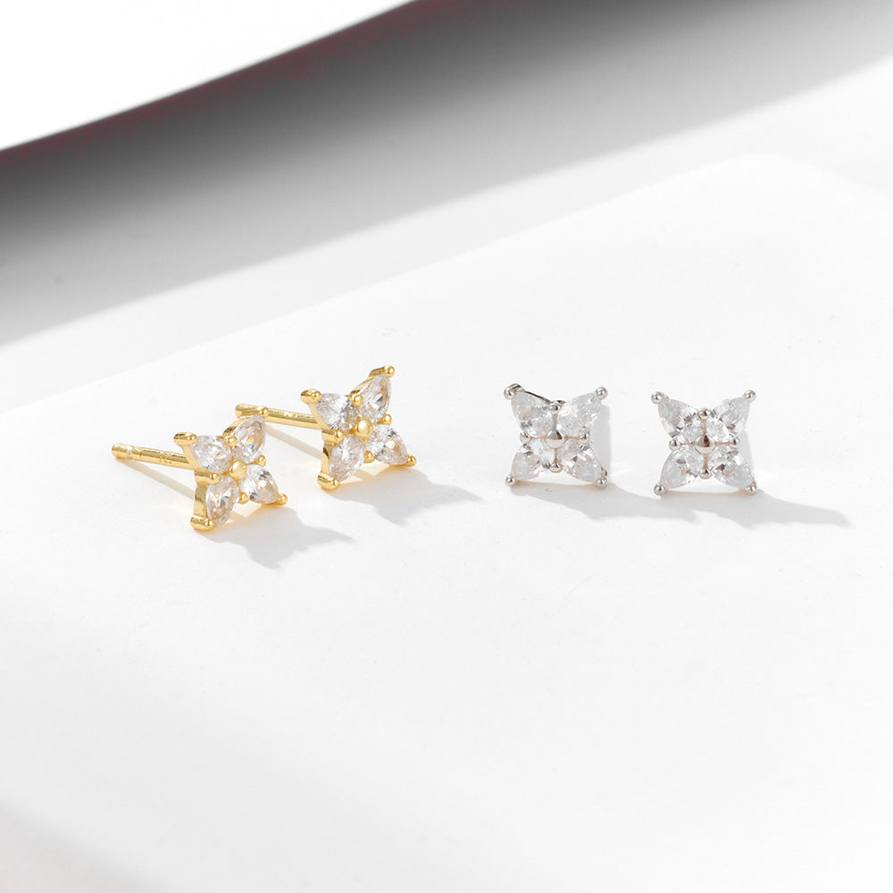 Chloe’s CloverCharm Earrings