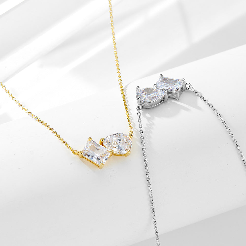 Geometric Glow Necklace Stella Harte