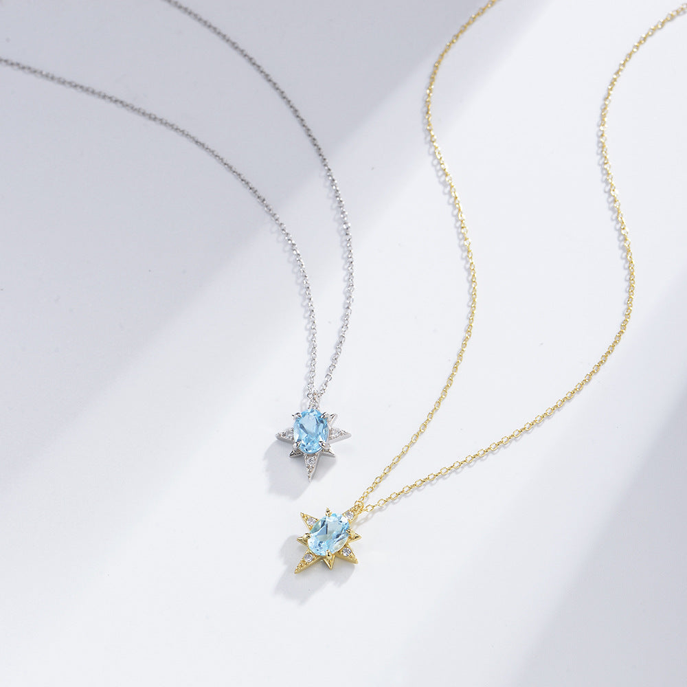 Starry Sky Blossom Necklace Stella Harte