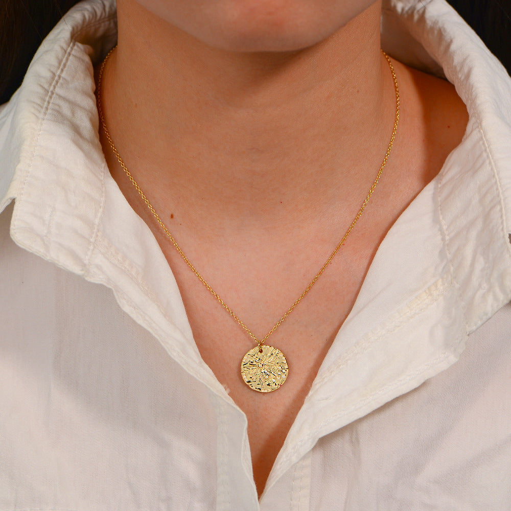 Honeybee Sparkle Whisper Necklace Stella Harte
