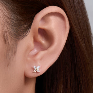 Chloe’s CloverCharm Earrings