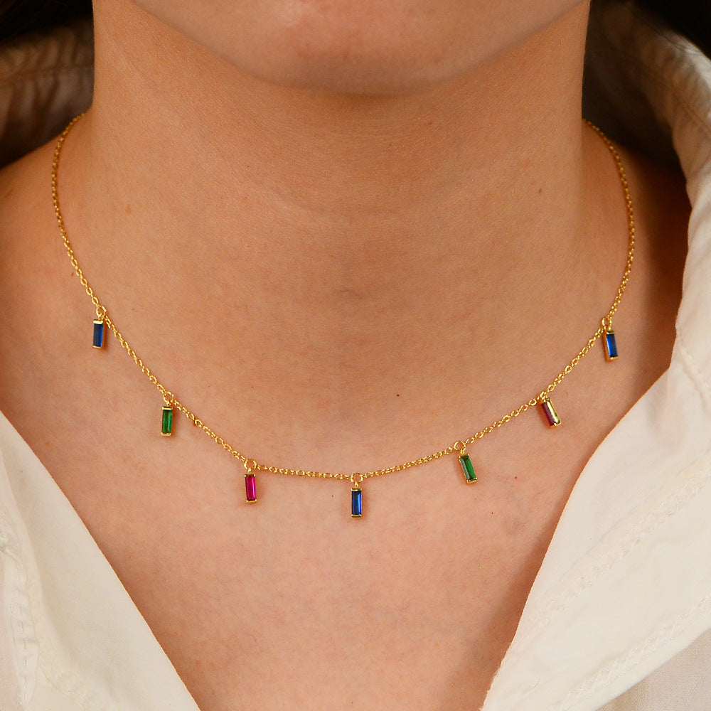 RainbowCube Whisper Necklace Stella Harte
