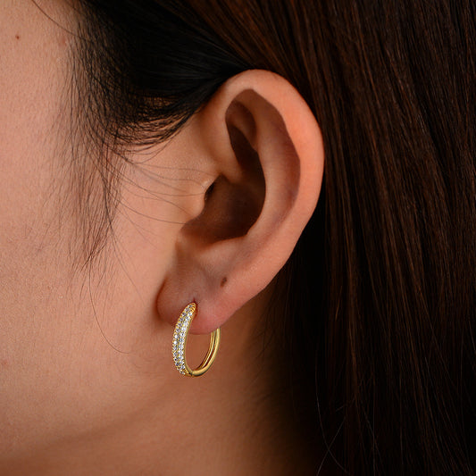 Ivy’s ZirconTwirl Earrings