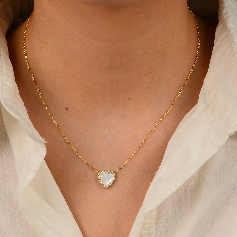 LoveShell Luster Necklace Stella Harte