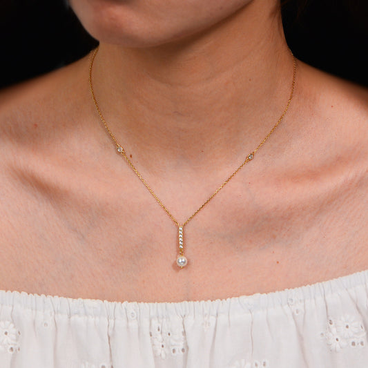 PearlGeo Sparkle Necklace