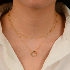 CircleSpin Glow Necklace