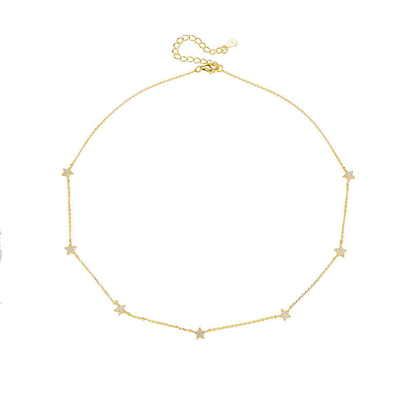 Stella’s Starlit Charm Necklace