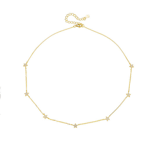 Stella’s Starlit Charm Necklace