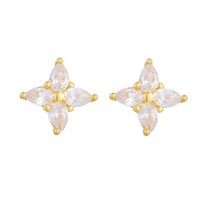 Chloe’s CloverCharm Earrings