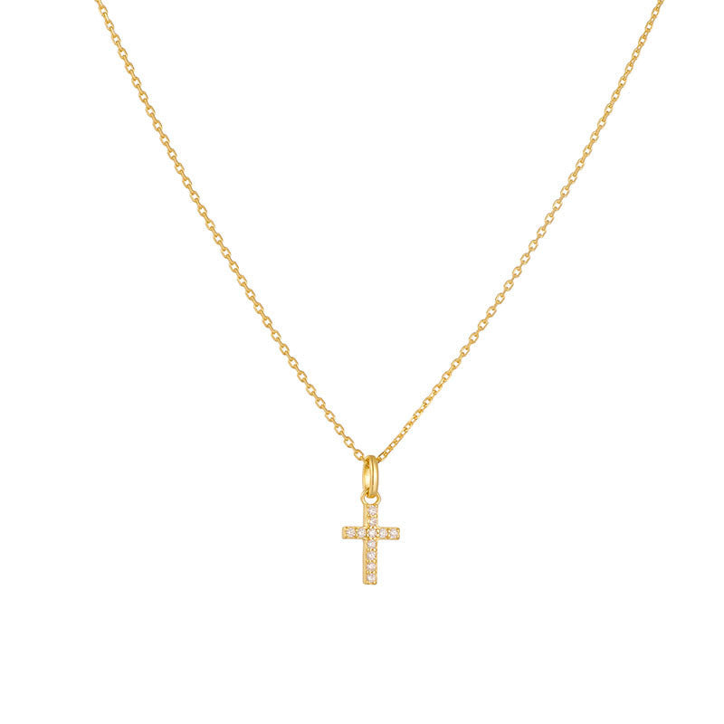 Enchanted Cross Whisper Necklace Stella Harte