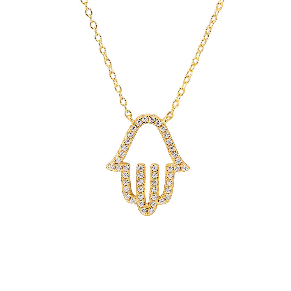 Celestial Palm Whisper Necklace