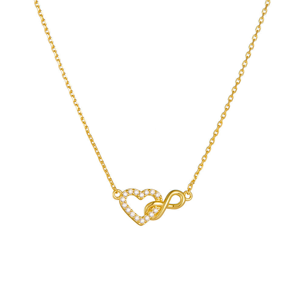 Lily’s LuckyHeart Infinity Necklace Stella Harte