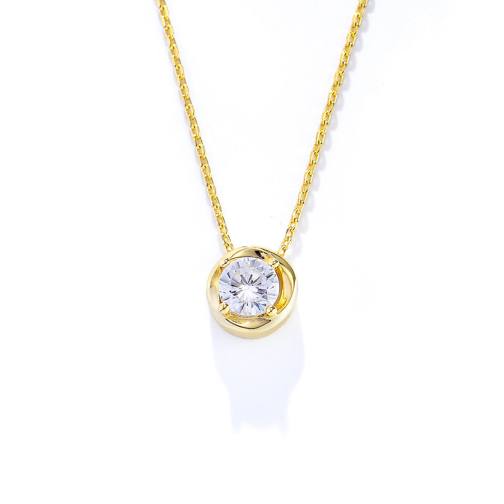 Whispering Hollow Kiss Necklace Stella Harte