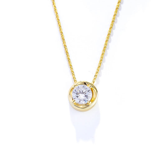 Whispering Hollow Kiss Necklace