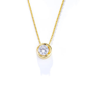 Whispering Hollow Kiss Necklace