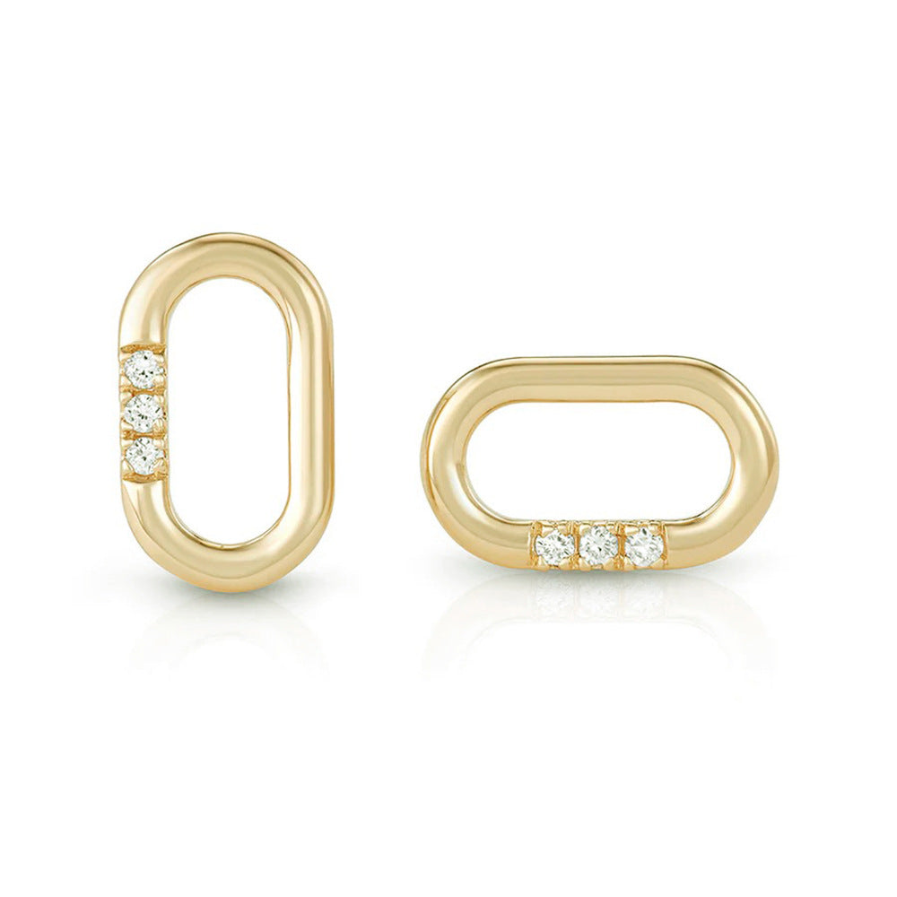 Lila’s U-Sparkle Earrings Stella Harte