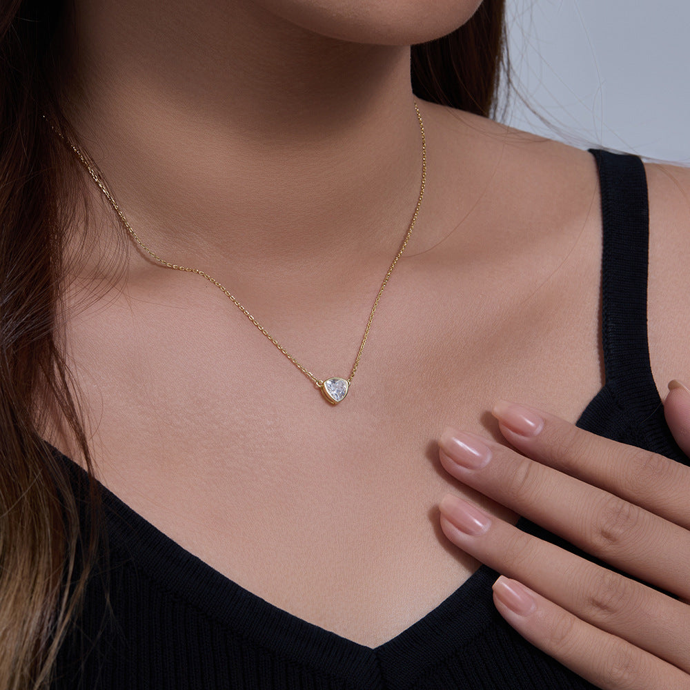 Nora’s Radiant Triad Necklace Stella Harte