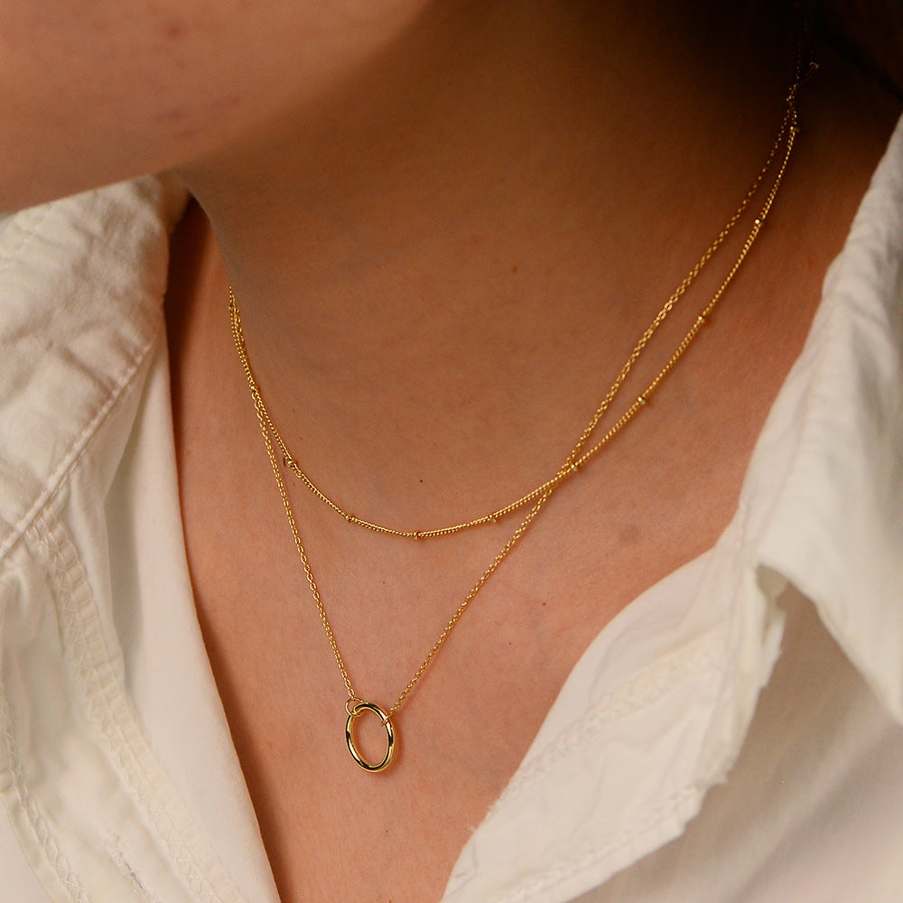 CircleSpin Glow Necklace Stella Harte