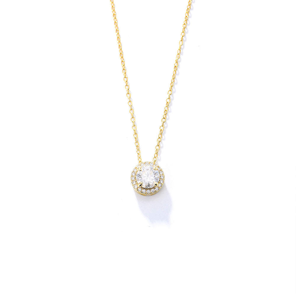 Luna’s StarryCircle Charm Necklace Stella Harte
