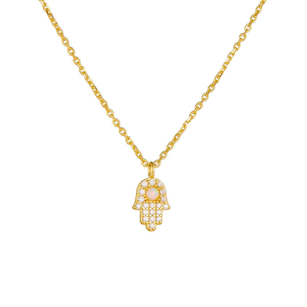 Fatima’s Opal Caress Necklace Stella Harte