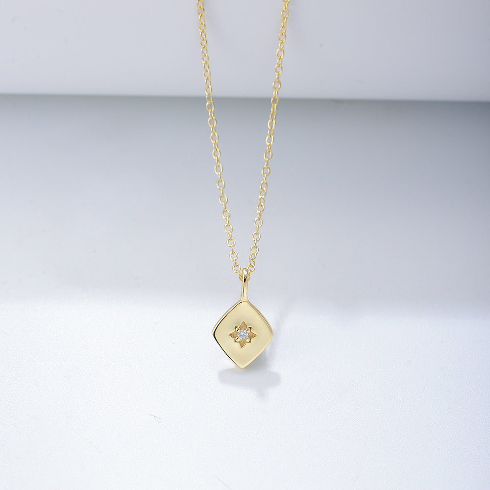 Ava’s RhombusGlow Necklace Stella Harte