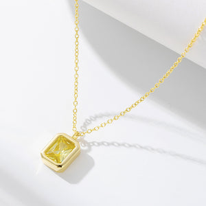 Emma’s OliveGlow Charm Necklace