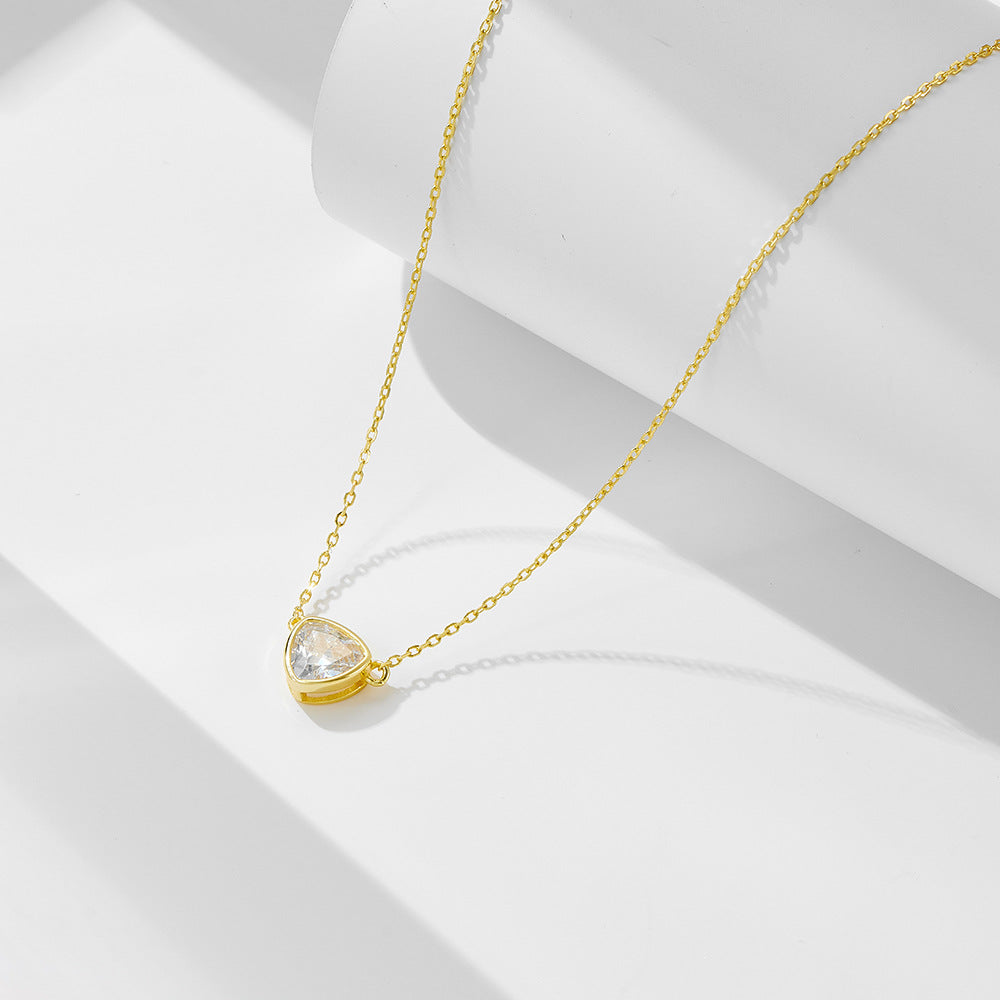 Nora’s Radiant Triad Necklace Stella Harte