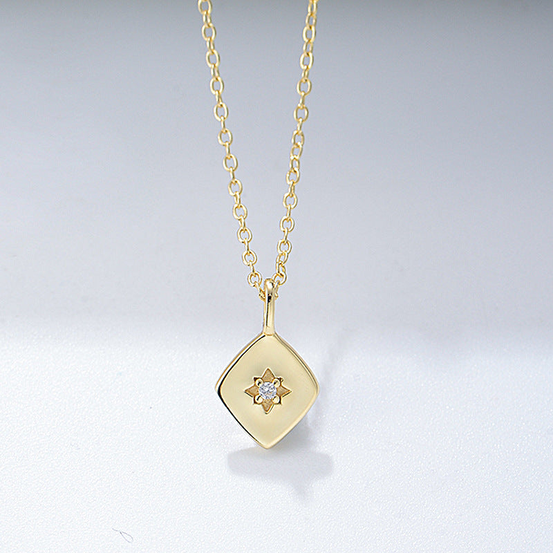 Ava’s RhombusGlow Necklace Stella Harte