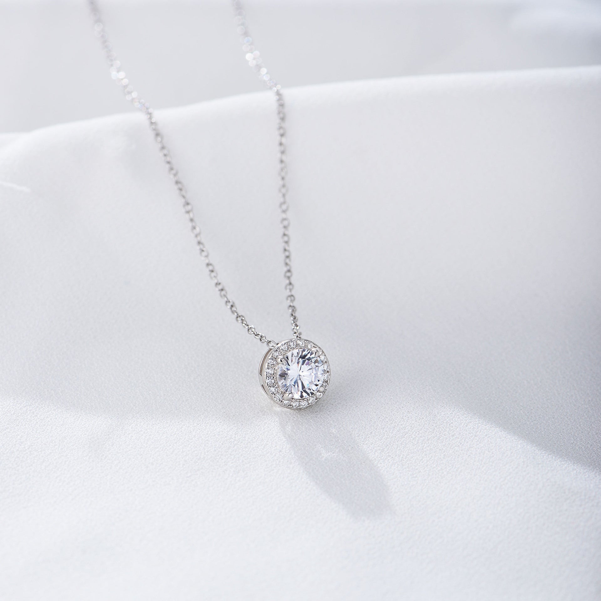 Luna’s StarryCircle Charm Necklace Stella Harte
