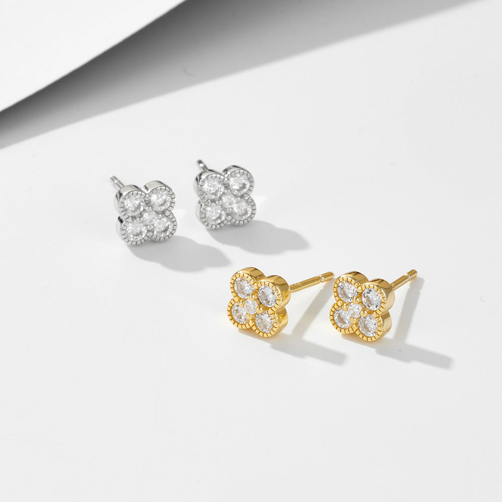 Dazzling Clover Earrings Stella Harte