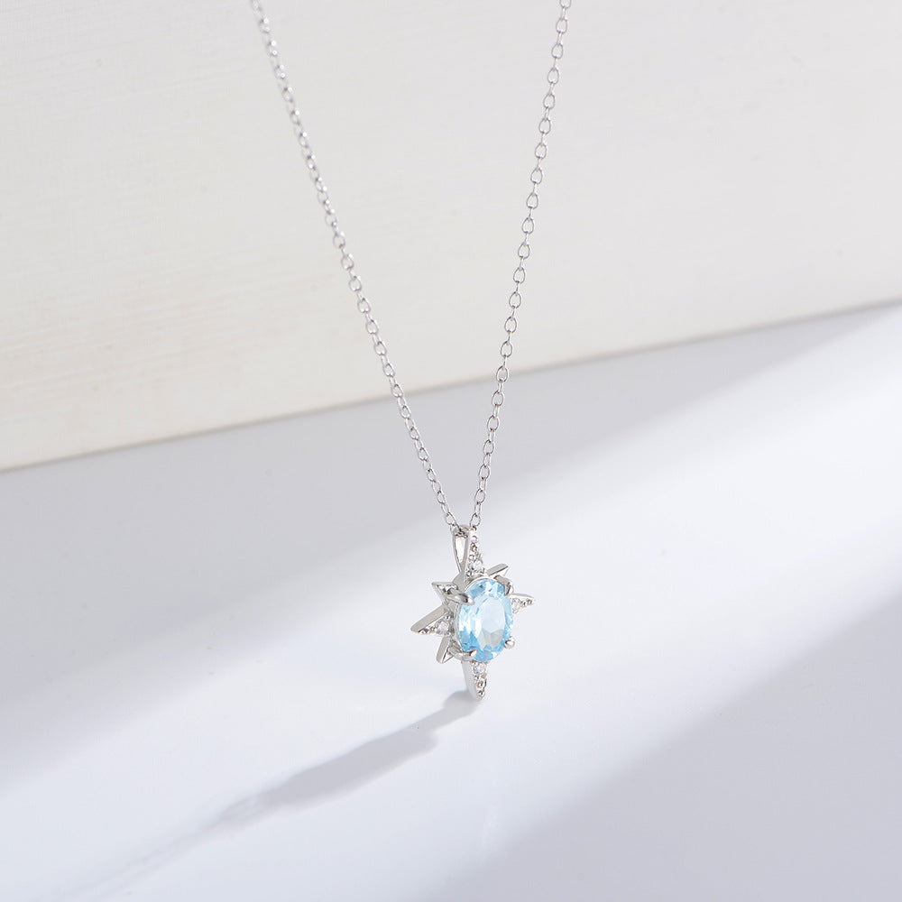 Starry Sky Blossom Necklace Stella Harte