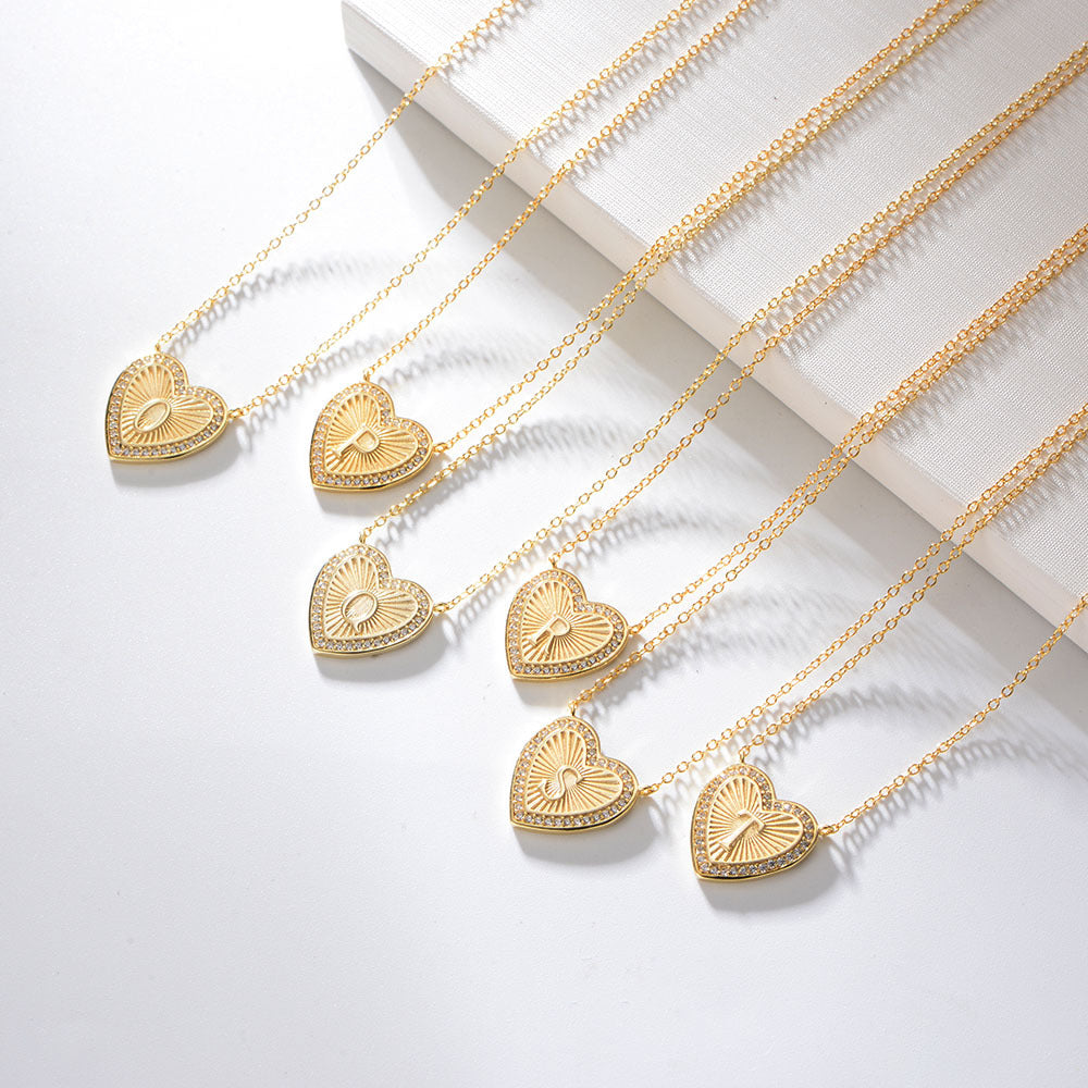 Serenity’s Heart Cipher Necklace Stella Harte