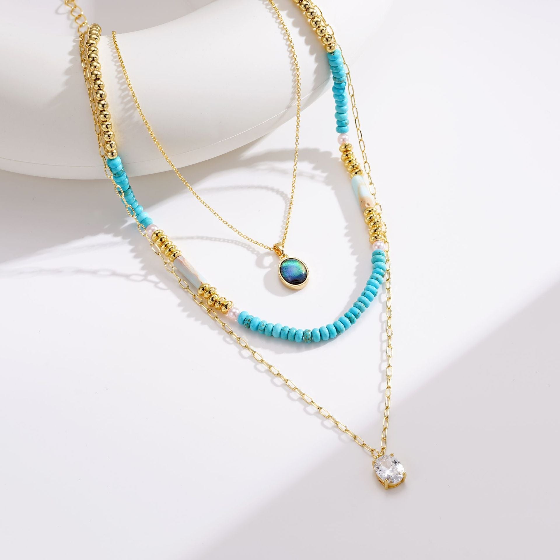 Songbird Layered Necklace Stella Harte