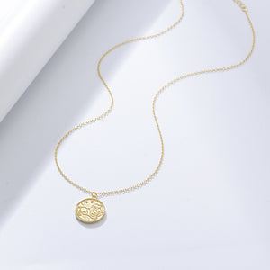 Gilded Zodiac Coin Serenade Necklace