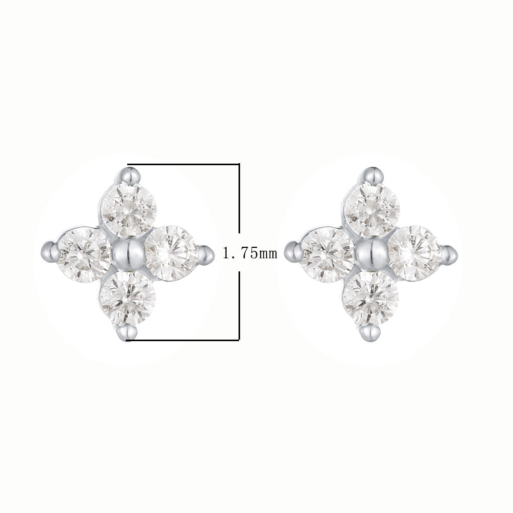 Celestial Cluster Stud Earrings Stella Harte