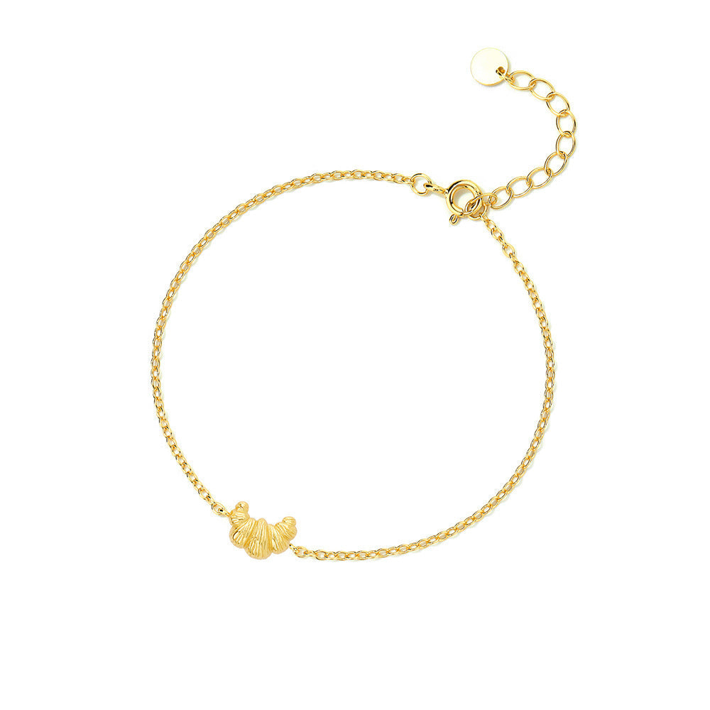 Golden Croissant Bracelet Stella Harte